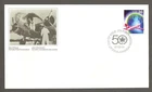 Canada first day cover Air Canada, 1145 signed on back, catalogs $10 [140