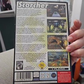 SCORCHER VINTAGE SEGA SATURN GAME PAL 1996 COMPLETE WITH MANUAL BOXED