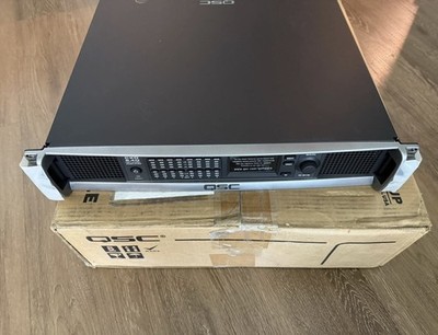 QSC CXD8.4Q Open Box 8 Channel 4000W Q-SYS Network Audio Amplifier