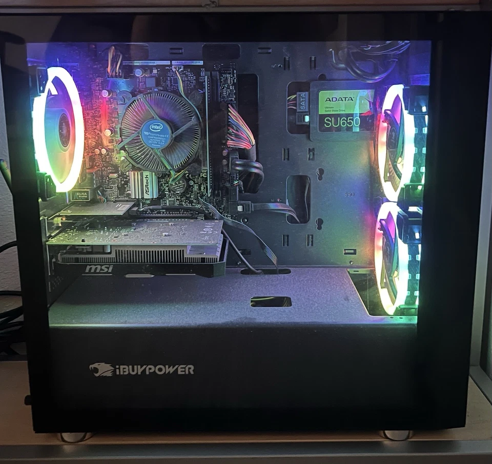 iBuyPower I-Series R138I405 Gaming PC - Intel Core I3 - 112 GB SSD - 8GB RAM - Image 2 of 4