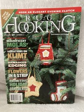 Rug Hooking Volume XXIII, No. 3 Nov./Dec. 2011 Ornaments, Klimt, Flowers