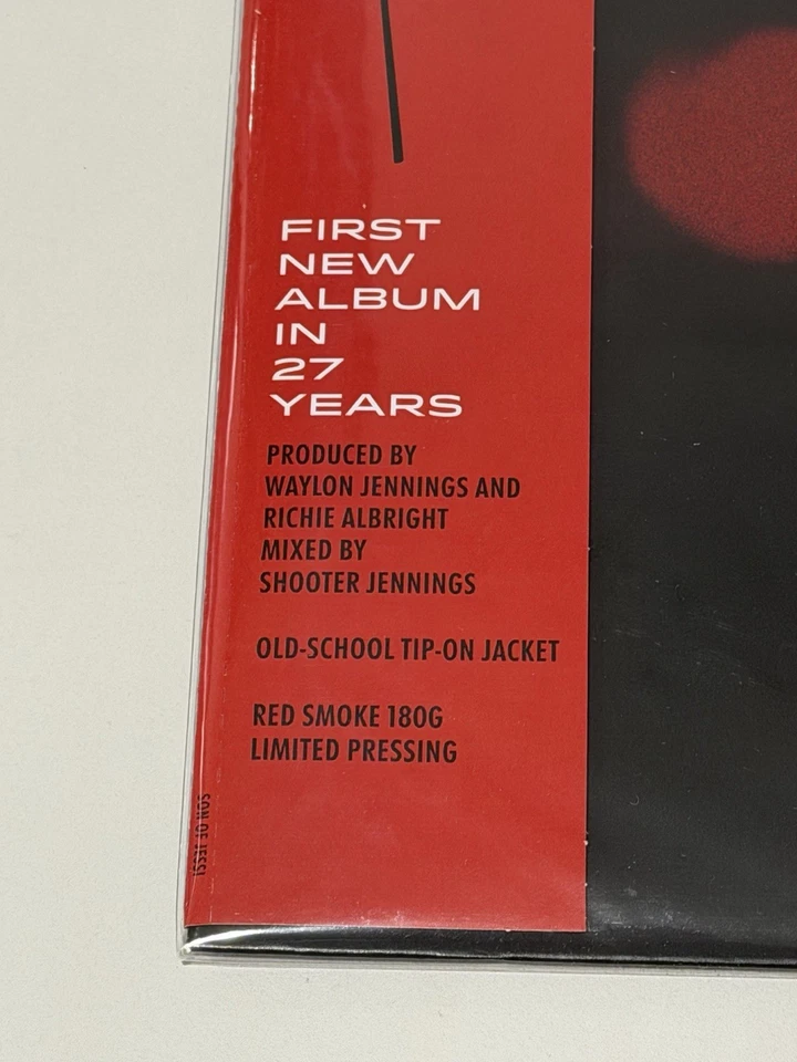 Waylon Jennings - Songbird Album - Red Smoke - Limited to 1,000 - Image 2 of 4