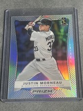 2012 Panini Prizm Justin Morneau #105 Silver Prizm 🔥🔥🔥