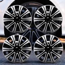 17 Set Of 4 Wheel Covers Snap On Hubcaps Full Hub Caps Fit R17 Tire Steel Rim