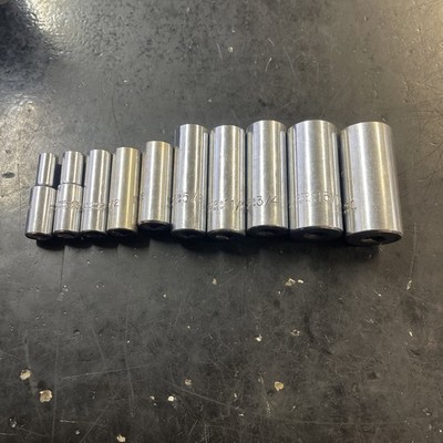 Proto Professional Impact Socket 1/2'' Drive 5/16'' to 1'' SAE Tool Set USA 10pc