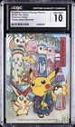 2025 POKEMON: JAPANESE TANABATA FESTIVAL PLAYING PIKACHU CGC 10 GEM MINT