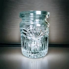 Vintage WATERFORD Marquis Crystal 6 3/4" Biscuit Jar "CALAIS" Pattern * No Lid*