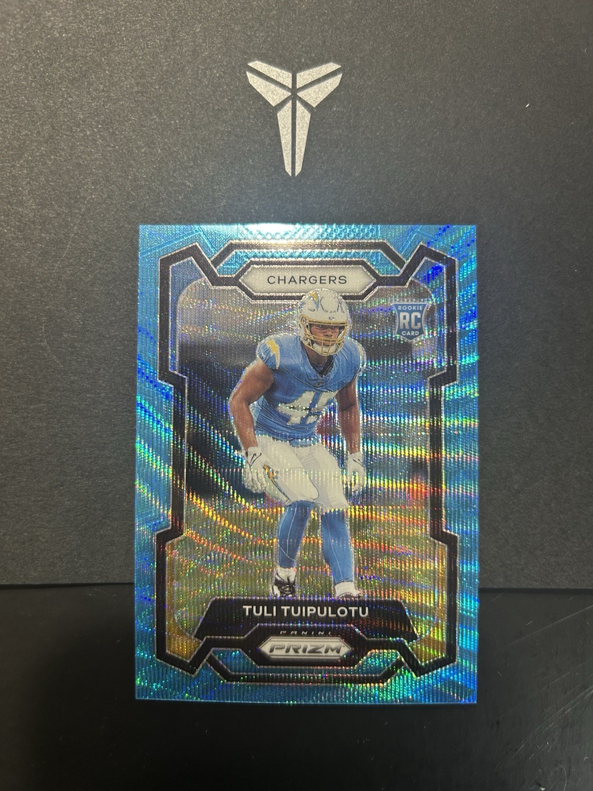 2023 Prizm Rookies Tuli Tuipulotu #354 Blue Wave Prizm /199 (RC)