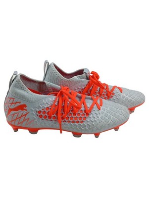Puma Future 4.3 Netfit Fußballschuhe Herren Sport Textil Grau Gr. 40.5