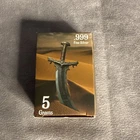 Aladdin Scimitar 5 Gram .999 Fine Silver Pan Silver Company OPENED BOX 0566/3000