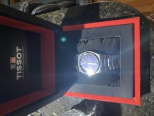 Tissot PRX Blue Dial Stainless Steel Quartz Men's Wristwatch Box Manual