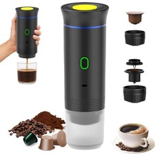 Tragbare Espressomaschine 3 in 1 Kapsel Masch...