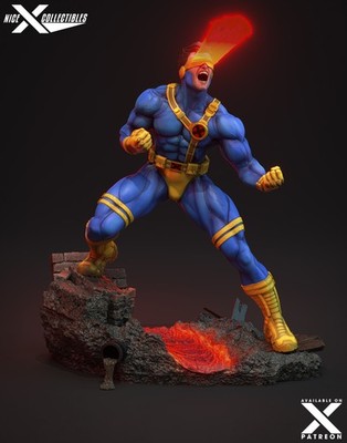 Cyclops 1/8 1/6 Resin Figure Unpainted or Hand-Painted Fan Art