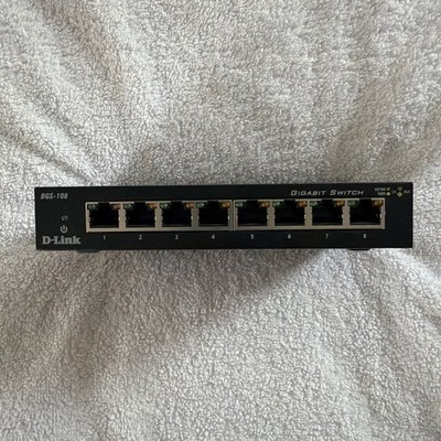D-Link DGS (DGS-108) 8-Port External Switch TESTED