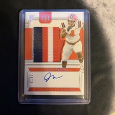 2024 National Treasures Collegiate Materials Signatures Jer'zhan Newton 39/39