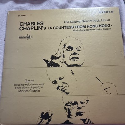 Charles Chaplin A Countess From Hong Kong LP Decca DL71501 EX/EX 1967 US pressin
