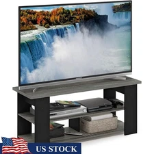 TV Stand 55 Inch Flat Screen Easy Assembly Space Saving Storage Organizer New