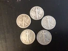 5.  Walking Liberty Halves 90% Silver