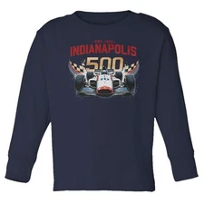 Indianapolis Speed Icon - Racing Car Fan 1911 Tribute Toddler Long Sleeve TShirt