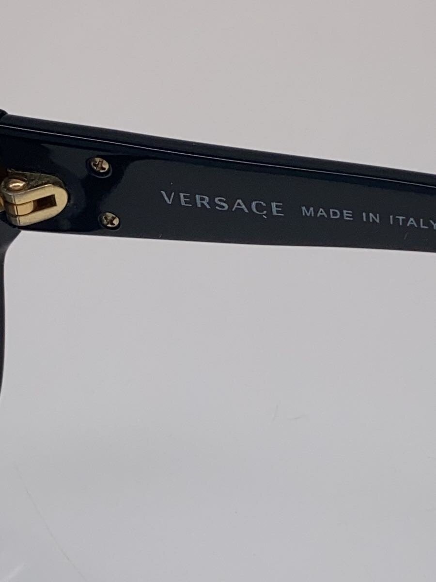 VERSACE Women's Teardrop Plastic Sunglasses in Black (4252) thumbnail 4