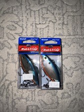 The Original Rat-L-Trap 3/4oz Fishing Lure chrome shad 