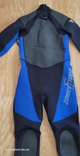 Sea Quest Wet Suit, 3.2m, Full Length, Size Small, Black Blue Diving X-Flex