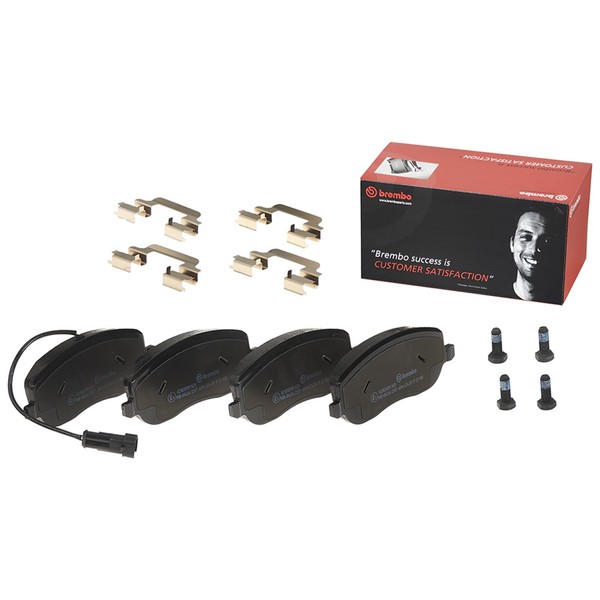 Brembo BremsbeläGe Bremsbelagsatz BremsklöTze Prime Line Vorne P 23 100-image