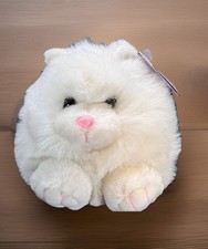 Puffkins Paws White Cat 6610 Collection Plush 4" Beanie Ear Tag Vintage 1994