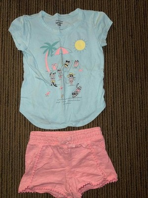 Toddlers Jumping Beans Summer Outfit Size 3T