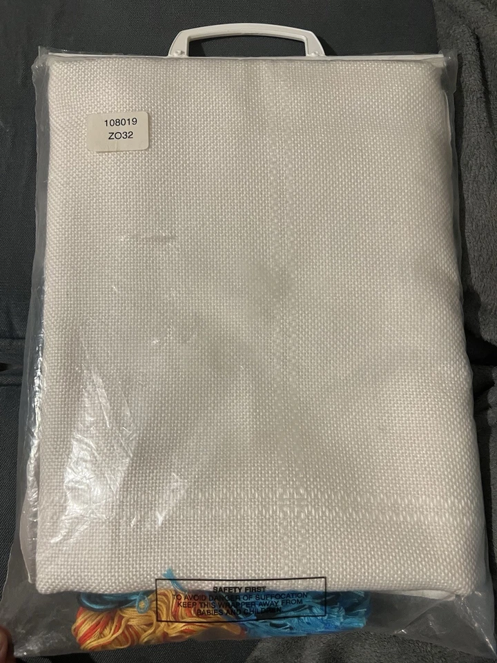 H74 Designer Stitches Pooh & friends cross stitch Afghan Night Night Pooh Throw - Image 3 of 3