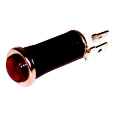 Red Indicator Light, 5/8 Diameter, 3/8 Lens, Sold Each Dunebuggy & VW