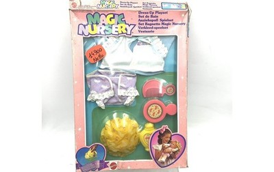 Vintage Magic Nursery Baby Verkleiden Spielset 1990 Mattel New Old Stock # Neu im Karton MA