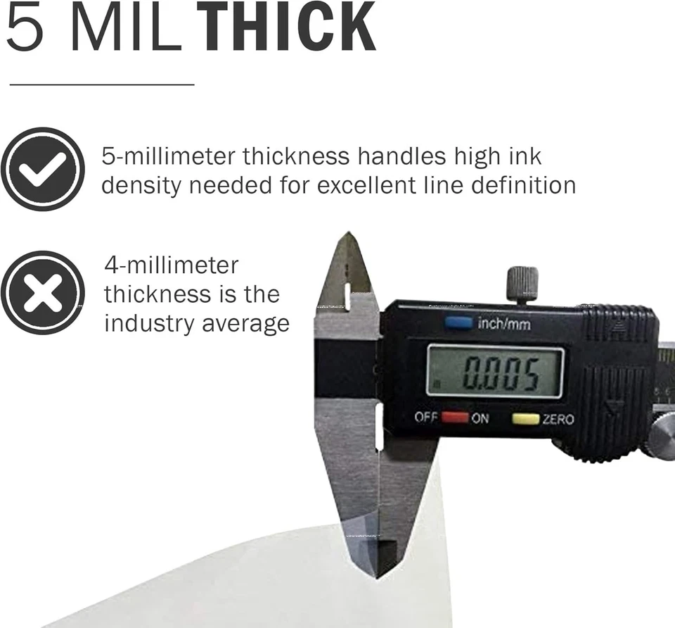 Inkjet Film Sheets 11x17 - Waterproof 100 Sheets - Image 4 of 4