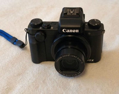 Kompaktkamera Canon PowerShot G5X, gebraucht, schwarz