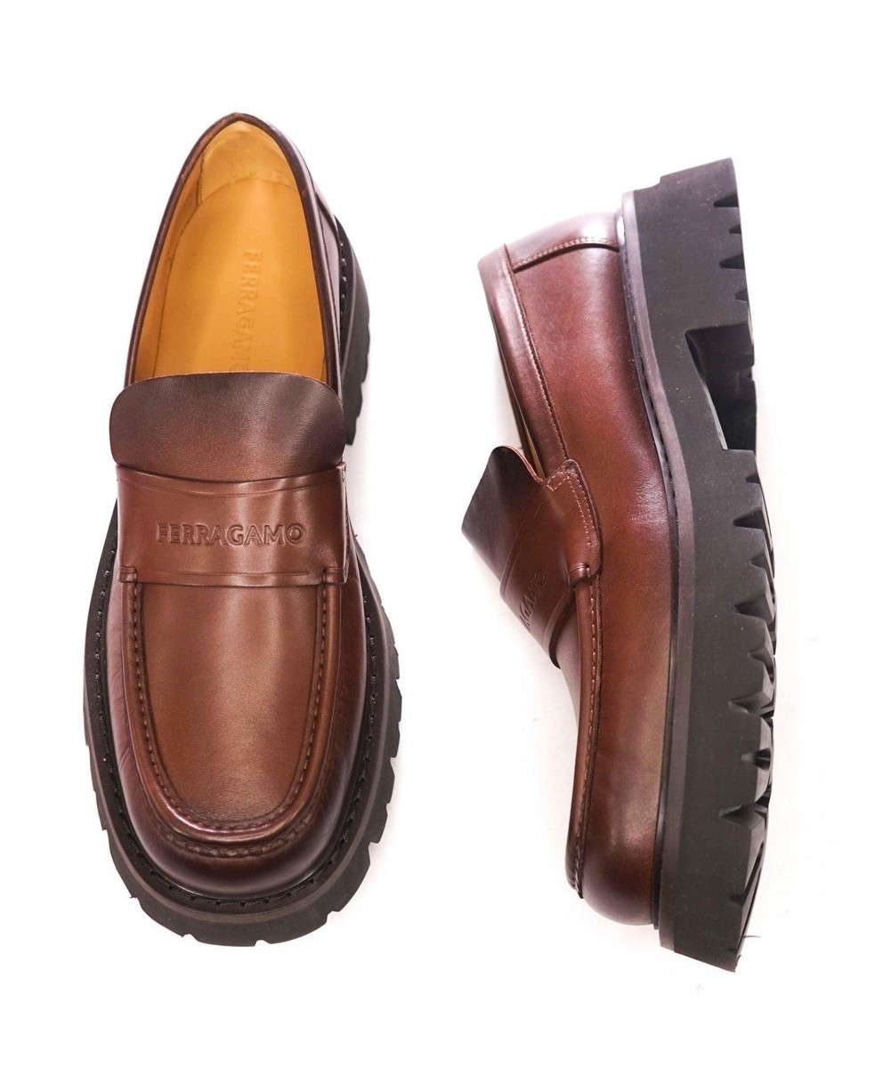 $995 FERRAGAMO - Leather Brown  display picture 2