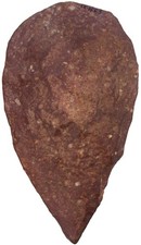 Paläolithikum  Ausgezeichneter Faustkeil  Biface  Erg Murzuq  Libyen  38-5