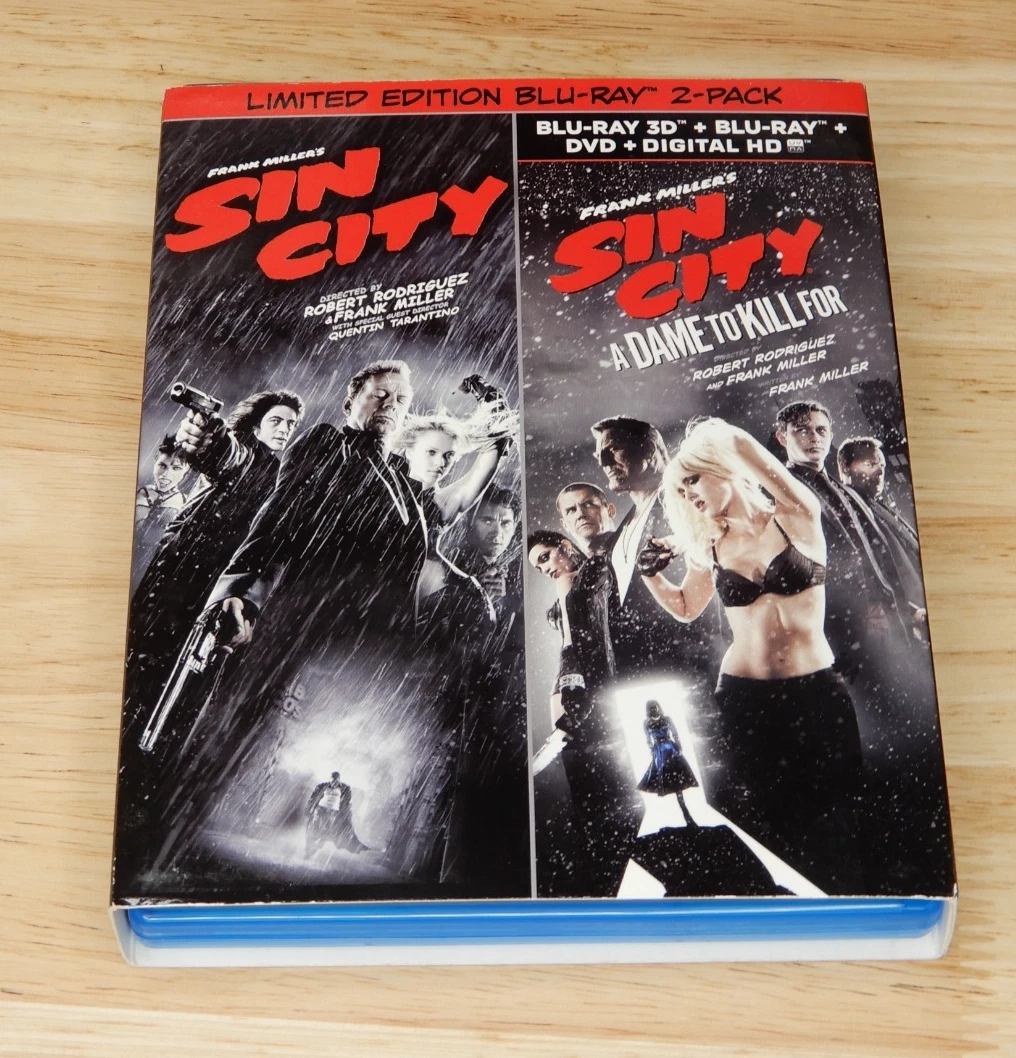 Sin City Blu-ray 3D Edition DVDs & Blu-ray Discs for sale | eBay