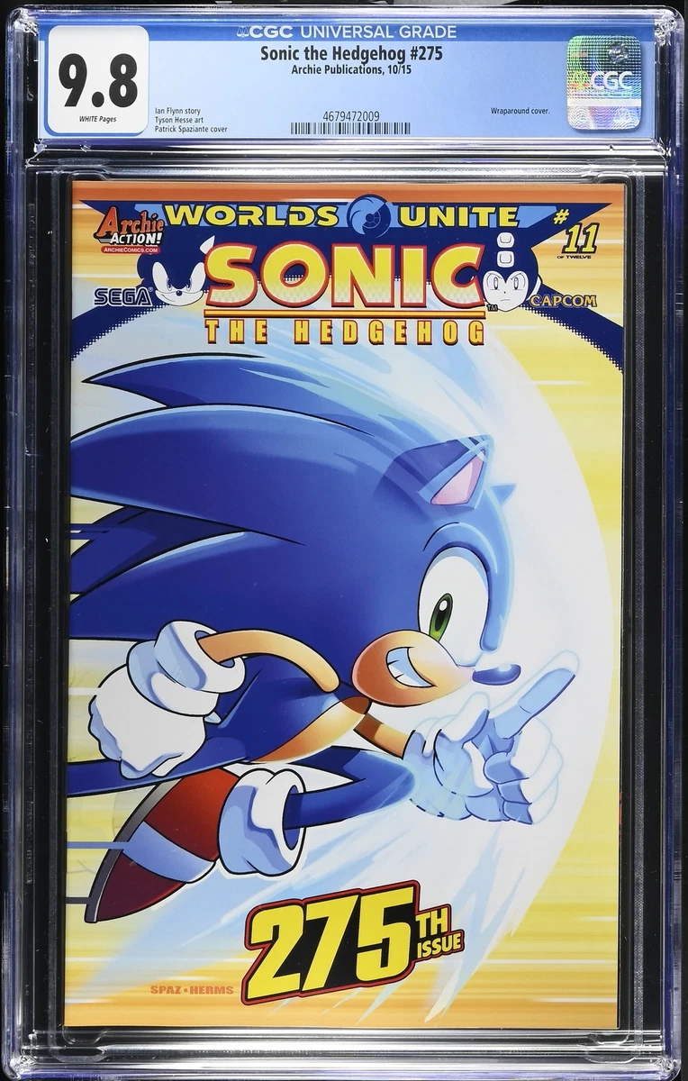 アメコミリーフ　Sonic the Hedgehog #50 CGC 9.8 SONIC THE HEDGEHOG #50 MT 9.8 CGC WHITE PAGES HIGHEST 1 OF 1