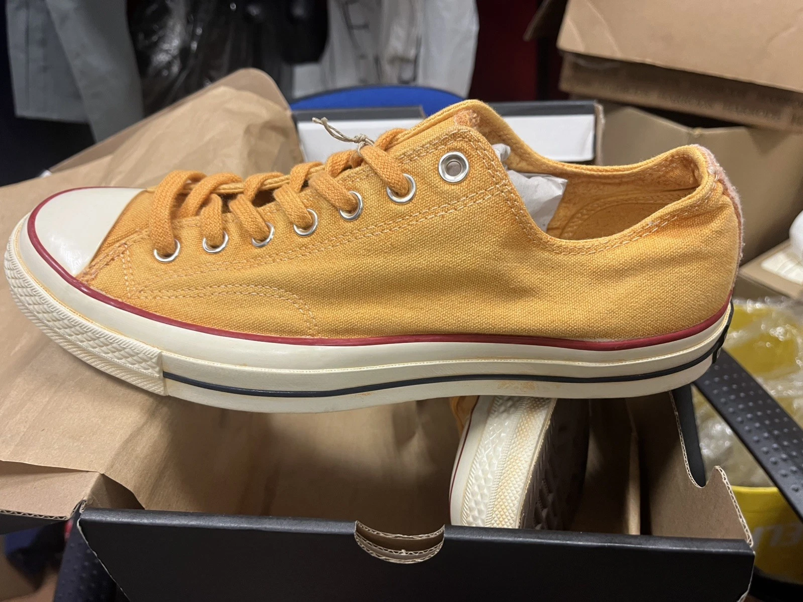 Converse Chuck Taylor All Star Canvas Crafted in Italy Shoe melon dye 10.5
