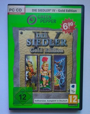 DIE SIEDLER IV - Gold Edition   PC-CD      Ubisoft    **