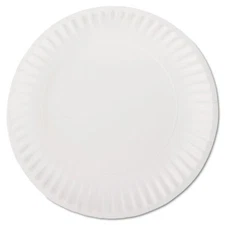 AJM Packaging Corporation PLATE,9" PAPER,WHT 10100 AJM PACKAGING CORP. AJM