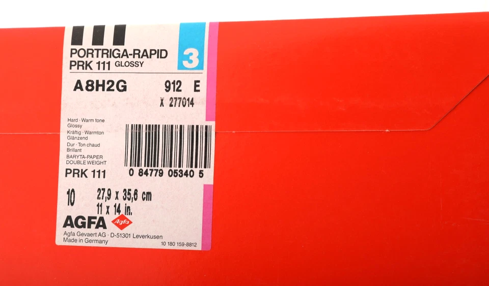 Глянцевая фотобумага Agfa 11x14 Portriga Rapid PRK III G3 - Изображение 3 из 3