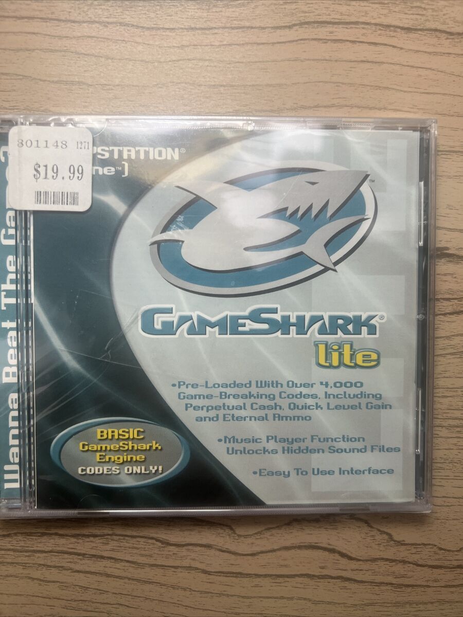 Gameshark lite PS1 PlayStation 1 No Memory Card