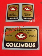 Columbus  Kit Forcella originale decalcomanie  3 pz/adesivi/stickers