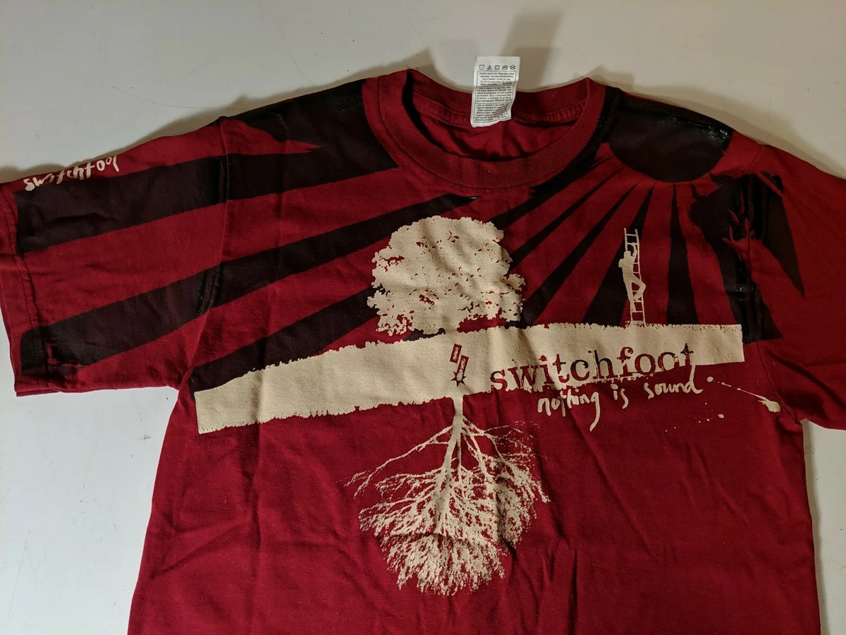 Switchfoot Nothing Is Sound Tour Red T-Shirt Christian/Alternative