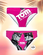 Tom of Finland Swim Brief "PINK" (gay, speedo, Swimsuit)