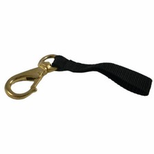 Scuba Diving 3-1/2" Brass Snap with Webbing Strap