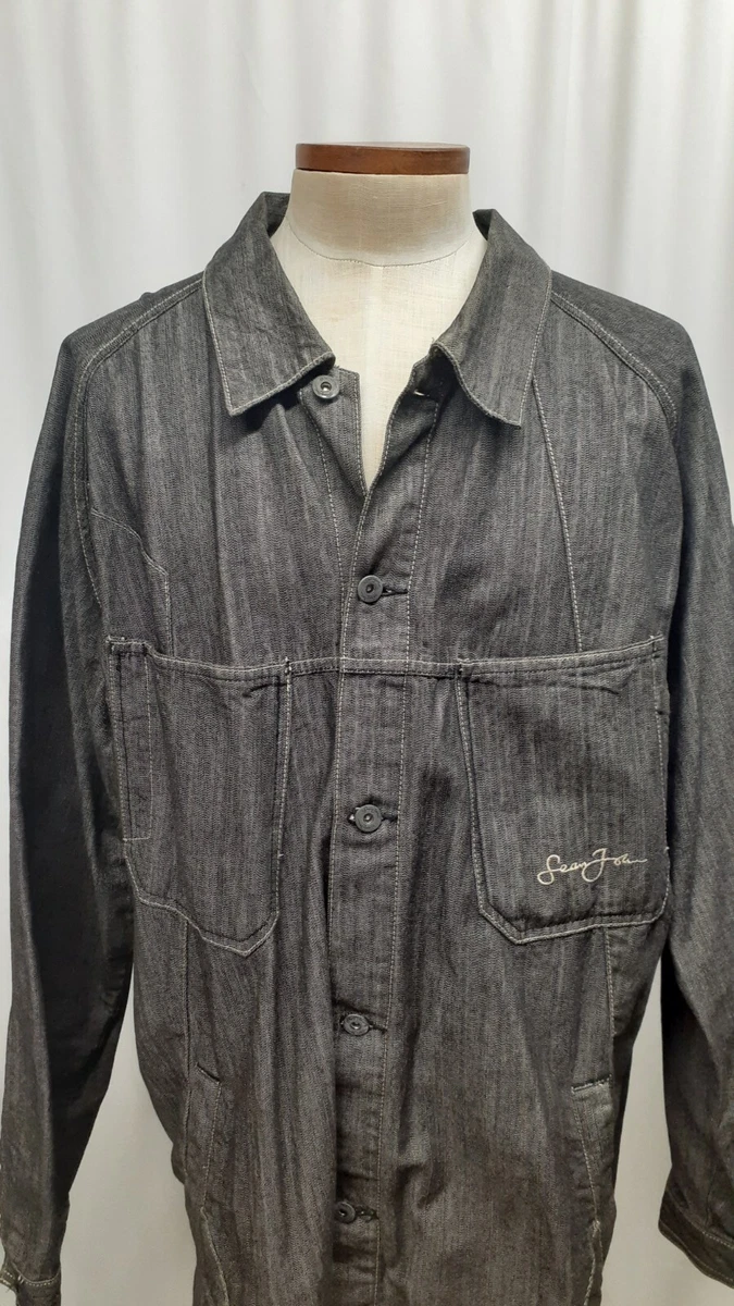 Sean john denim shirt 2025