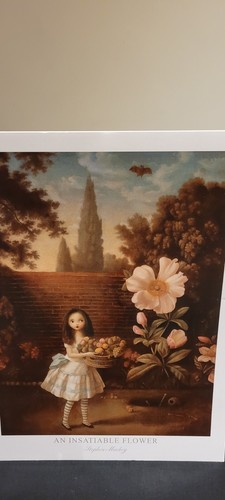 Two Stephen Mackey Art prints 40cm x 30cm Modern gothic style & Advert Print - Picture 24 of 24
