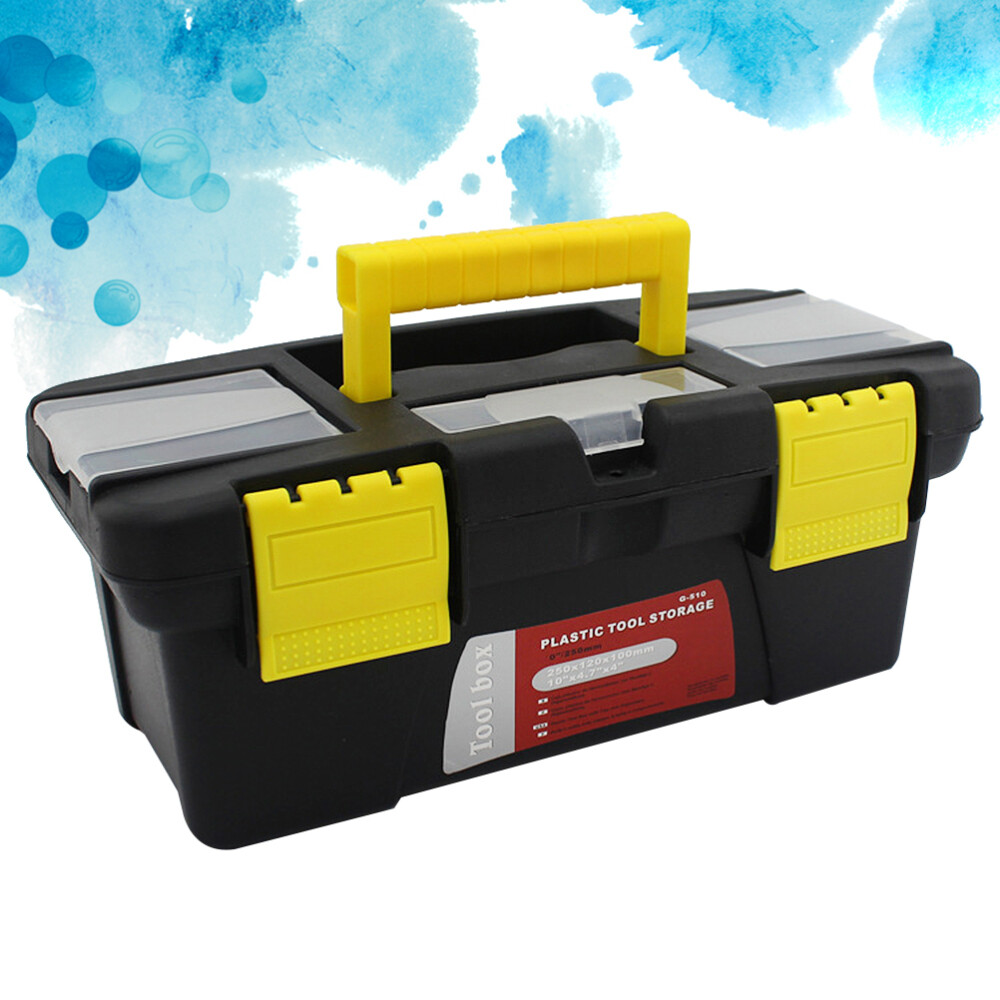 Plastic Portable Handle Multifunction Hammers Case Toolbox Repair Tool